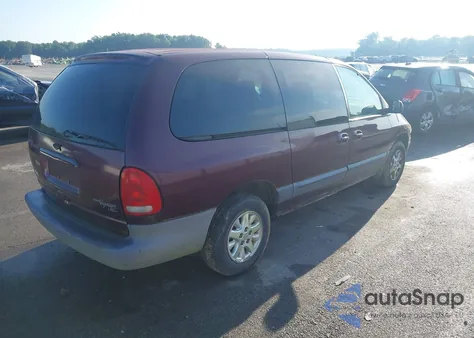 2000 Plymouth Grand Voyager Se from USA, damaged, VIN 2P4GP44G0YR523234